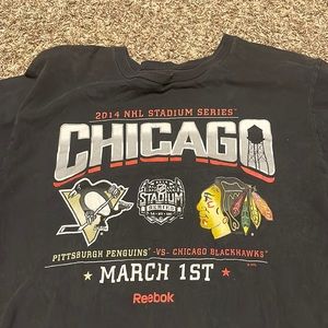 Chicago blackhawks stadium series tshirt